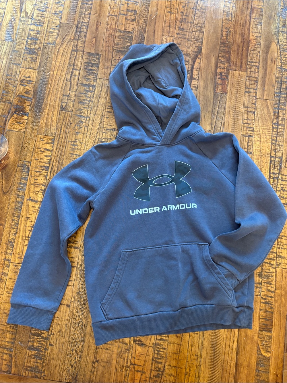 Under Armour Slate Gray Boy’s Hoodie Sweatshirt